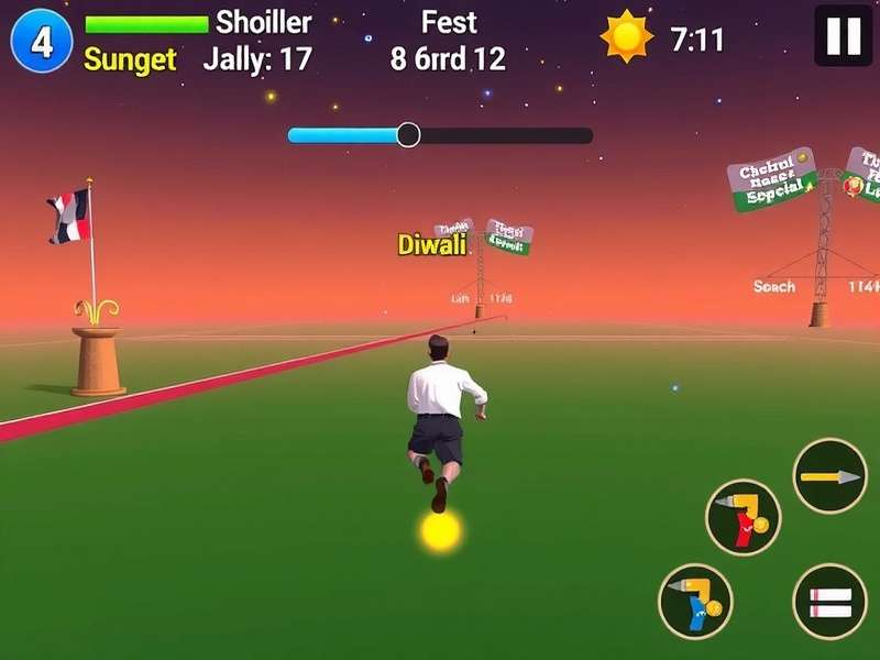 Meteor Sprint Sensation gameplay screenshot